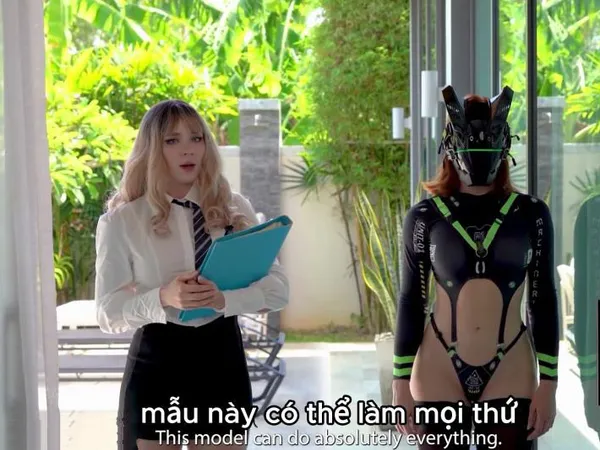 Em robot android thông minh có thể làm mọi thứ video